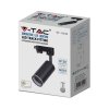 Oprawa GU10 V-TAC szynoprzewód 3F czarna VT-11016-B